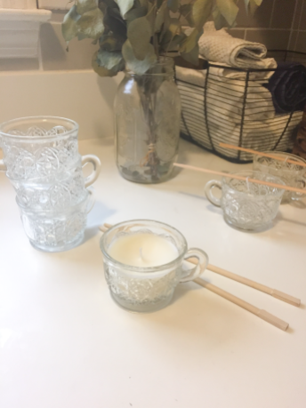 DIY Tea Cup Candles